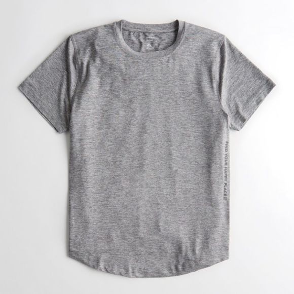 NWT - Gilly Hicks Go Breeze T-Shirt (Heather Grey / XL) - Picture 1 of 6